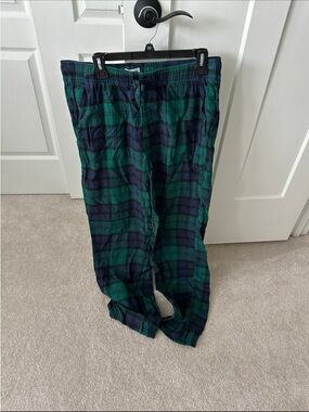 ❤️4/$10❤️ Old Navy Green & Navy Plaid Jogger Pants